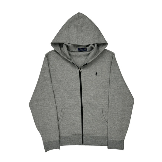 Polo By Ralph Lauren Hoodie - XL Grey Polyester Blend