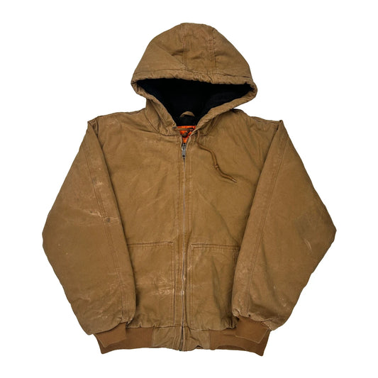Vintage Semco Outdoor Corner Stone Jacket - Large Brown Cotton