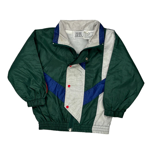 Age 3 Tuff Guys Windbreaker - XS Blue Nylon