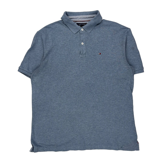 Tommy Hilfiger Polo Shirt - XL Blue Cotton