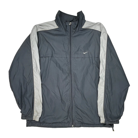 Nike Windbreaker - XL Grey Polyester