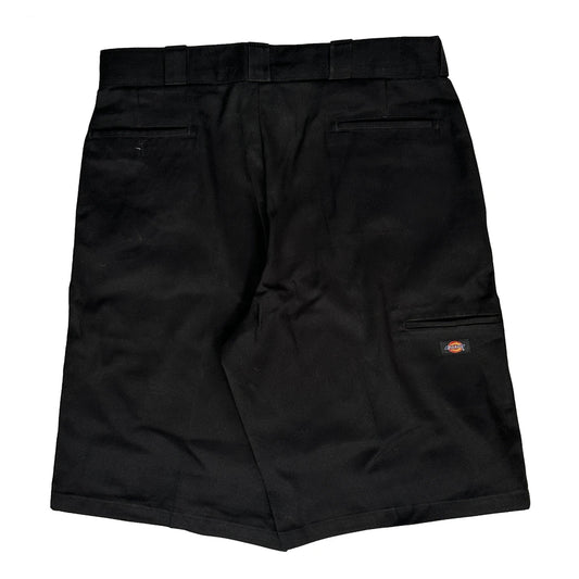 Dickies Shorts - 36W 10L Black Polyester Blend