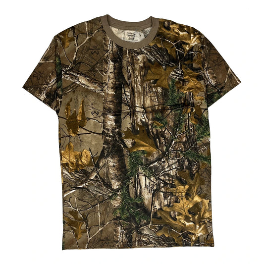 Realtree Xtra Hanes Camo T-Shirt - Medium Camo Cotton