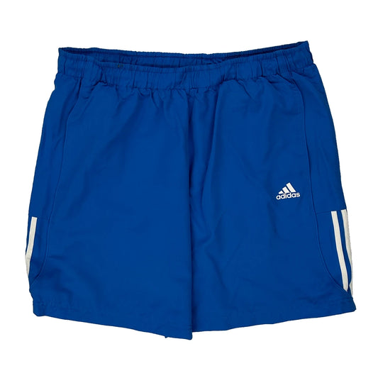 Climalite Adidas Sport Shorts - XL Blue Polyester