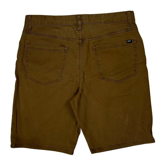 Vintage Vans Chino Shorts - 32W 11L Brown Cotton