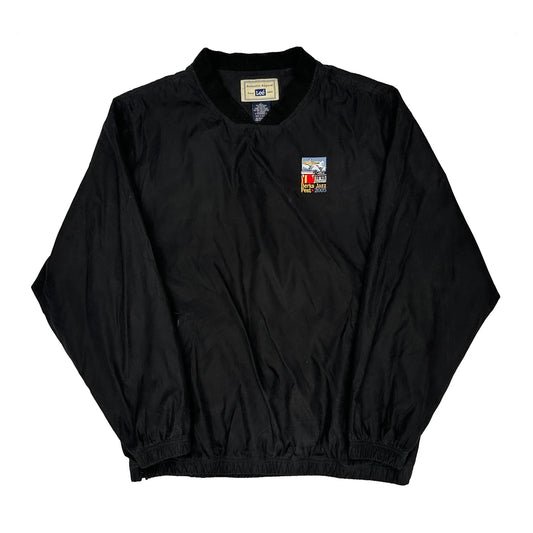Vintage Jazz Fest 2003 Lee Windbreaker - Large Black Polyester