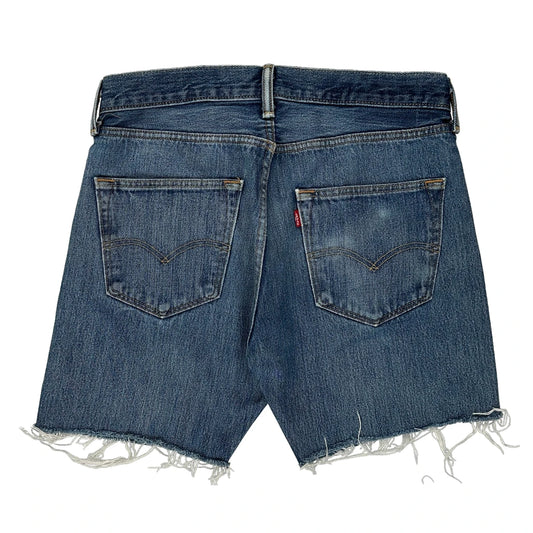 Levis Denim Shorts - 31W 7L Blue Denim