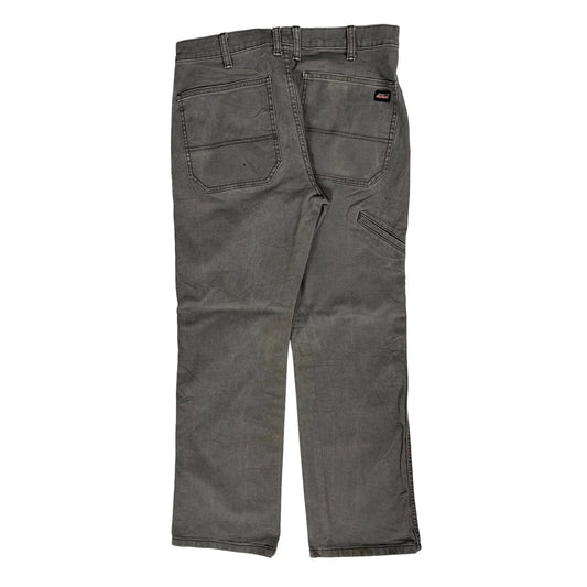 Dickies Carpenter Trousers - 31W 28L Grey Cotton