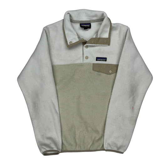 Synchilla Patagonia Snap T Fleece - 2XS Beige Polyester