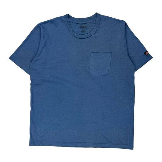 Dickies T-Shirt - XL Blue Cotton