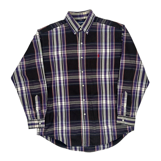 Tilden Ralph Lauren Checked Shirt - Large Multicoloured Cotton