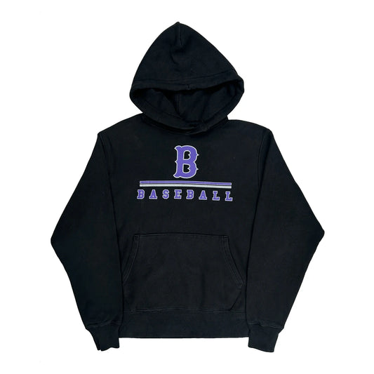 Reverse Weave Champion College Hoodie - Medium Black Cotton