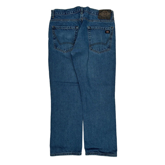 Dickies Jeans - 32W 29L Blue Cotton