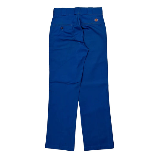 Vintage Dickies Trousers - 25W UK 6 Blue Polyester