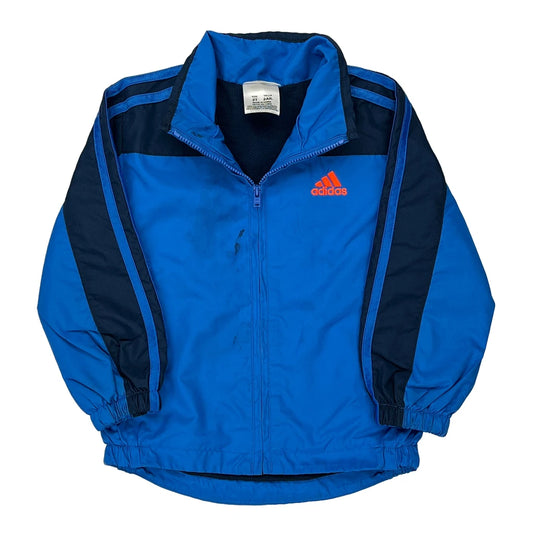 Age 2 Adidas Track Jacket - XS Blue Polyester