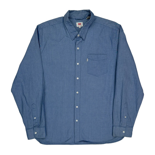 Levis Shirt - XL Blue Cotton