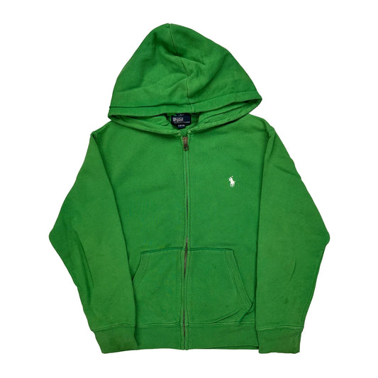 Age 8-10 Polo By Ralph Lauren Hoodie - Small Green Cotton