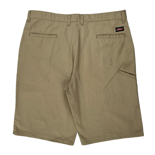 Dickies Chino Shorts - 38W 11L Beige Cotton