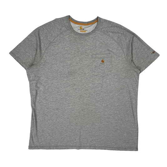 Carhartt T-Shirt - 2XL Grey Cotton