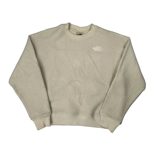 Vintage The North Face Fleece - Small Cream Polyester