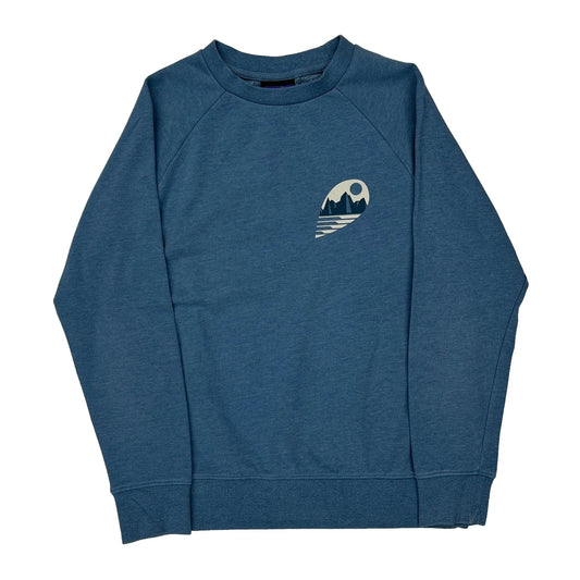 Since 1973 Patagonia Graphic Sweatshirt - Large Blue Cotton