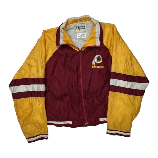 Redskins Locker Line Football Windbreaker - XL Burgundy Cotton