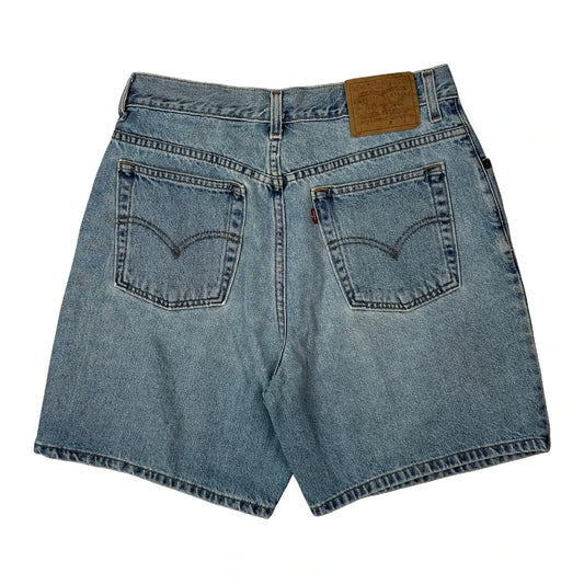 Vintage Levis Denim Shorts - 30W UK 12 Blue Cotton