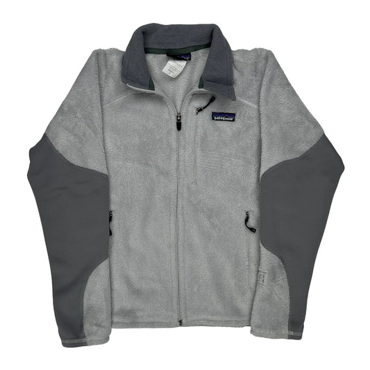 Vintage Patagonia Fleece Jacket - Small Grey Polyester