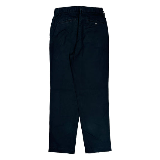Vintage Polo By Ralph Lauren Trousers - 31W 30L Black Cotton