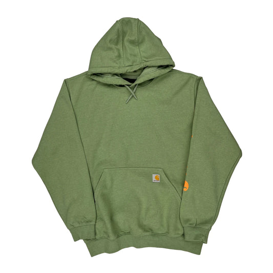 Carhartt Hoodie - Large Green Cotton