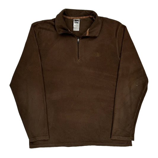 Vintage The North Face Fleece - Large Brown Polyester