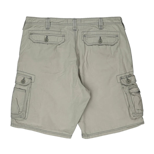 Lee Cargo Shorts - 37W 11L Beige Cotton