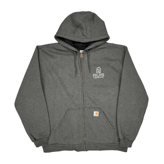 Carhartt Hoodie - Large Grey Cotton