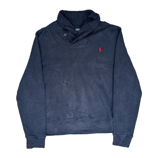 Polo By Ralph Lauren Jumper - XL Navy Cotton
