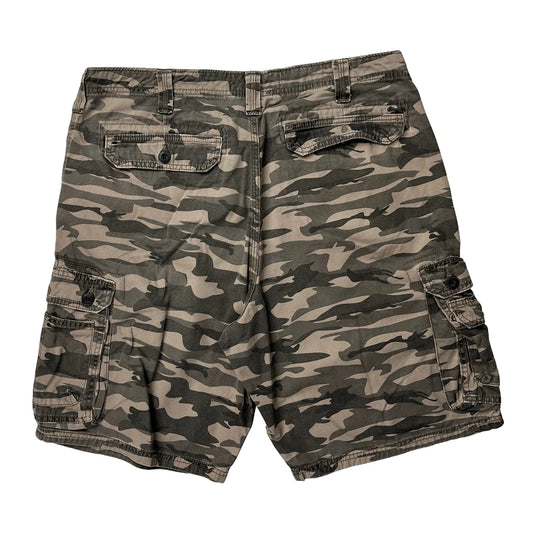 Lee Camo Cargo Shorts - 34W 9L Camo Cotton