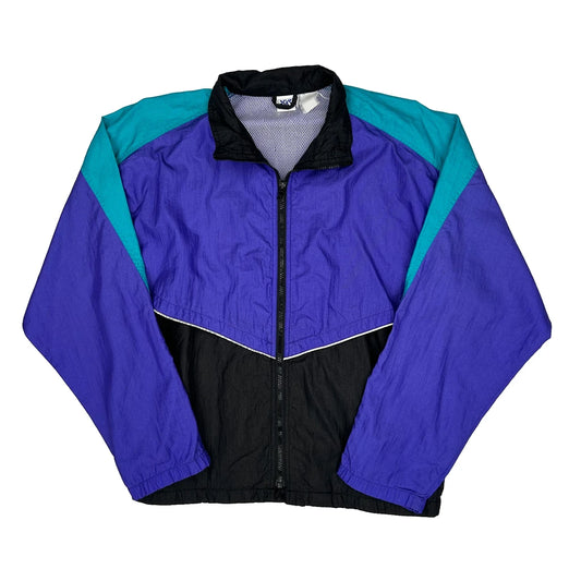 Kappa Windbreaker - Medium Purple Nylon