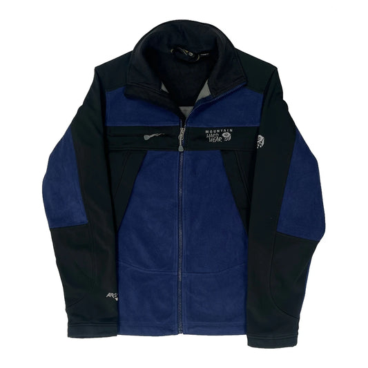Mountain Hard Wear Fleece Jacket - Small Blue Polyester