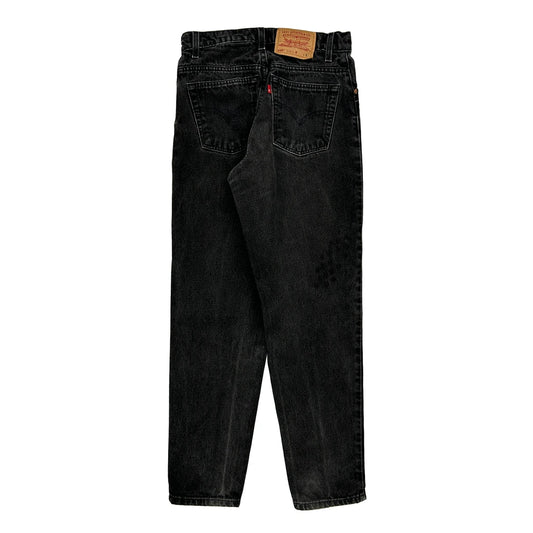 550 Levis Jeans - 27W UK 8 Black Cotton