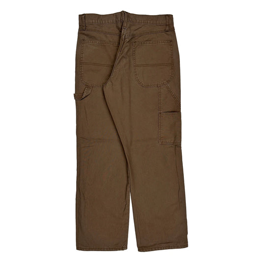 Unbranded Carpenter Trousers - 31W 29L Brown Cotton
