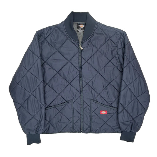 Vintage Dickies Military Style Liner Bomber Jacket - XL Navy Nylon