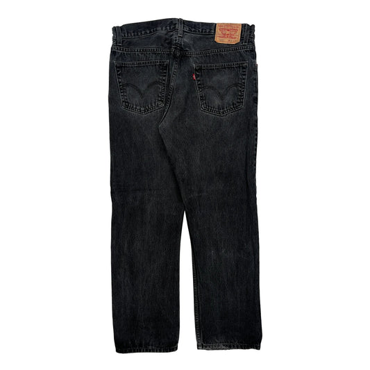 Levis 505 Jeans - 36W 31L Black Denim