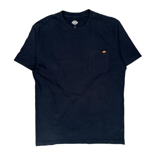 Vintage Dickies T-Shirt - Large Black Cotton