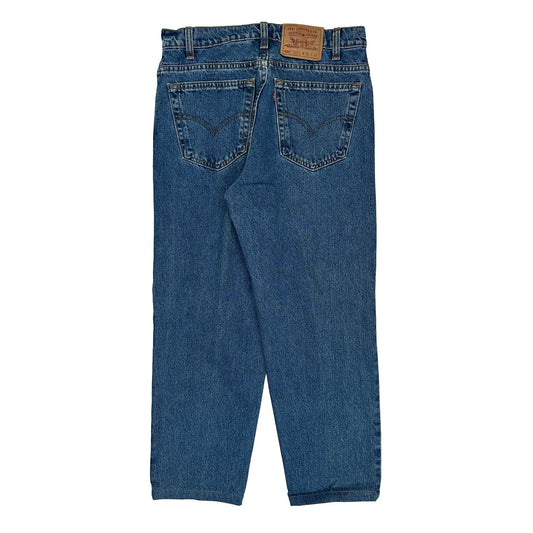 550 Levis Jeans - 32W 28L Blue Cotton