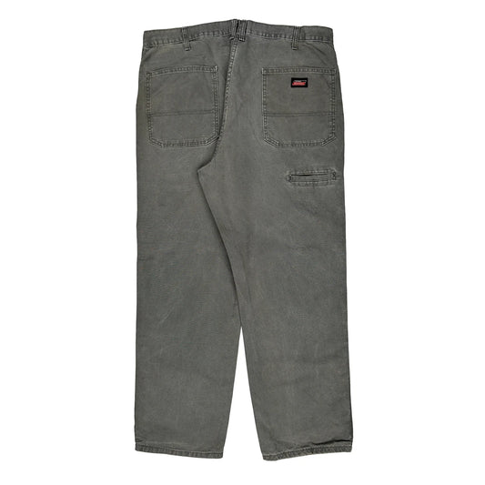 Vintage Carhartt Carpenter Trousers - 38W 31L Grey Cotton