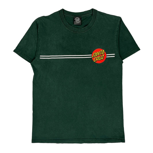 Youth Santa Cruz Graphic T-Shirt - XL Green Cotton