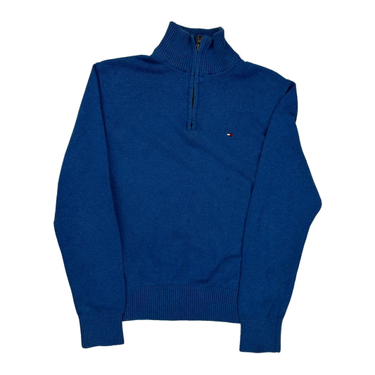 Tommy Hilfiger Jumper - Small Blue Cotton