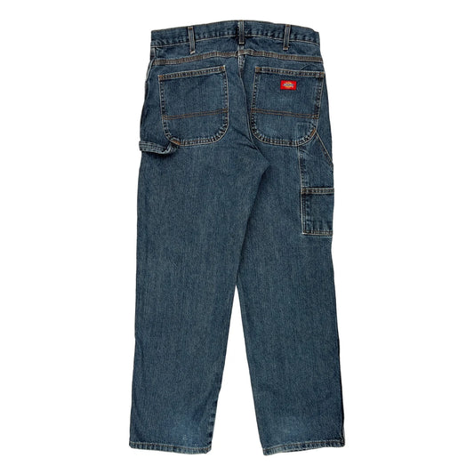 Dickies Carpenter Jeans - 36W 30L Blue Cotton