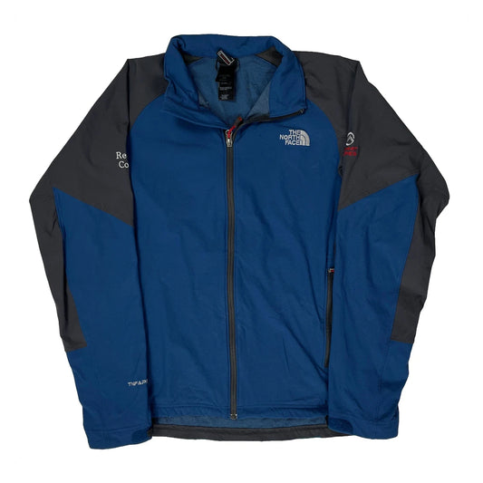 The North Face Shell Jacket - Large Blue Nylon Blend