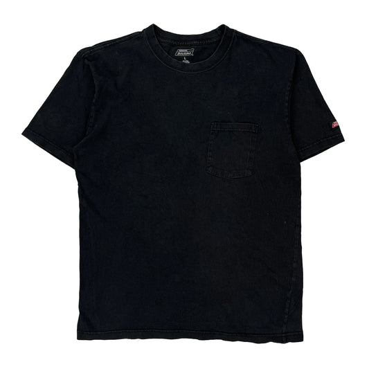 Dickies T-Shirt - Large Black Cotton