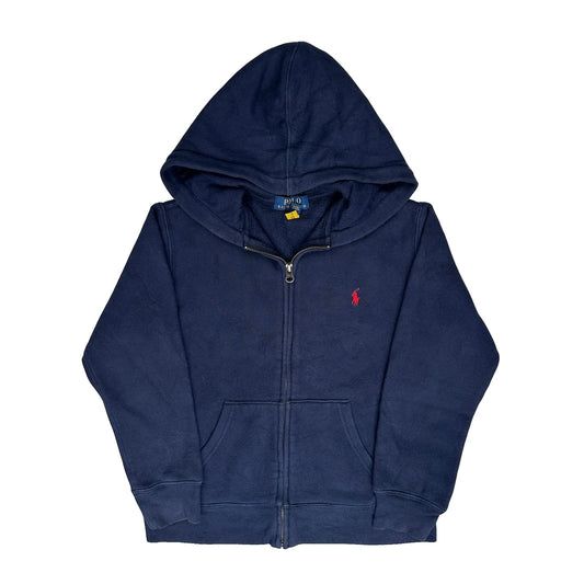 Age 8-9 Polo By Ralph Lauren Hoodie - Medium Navy Cotton